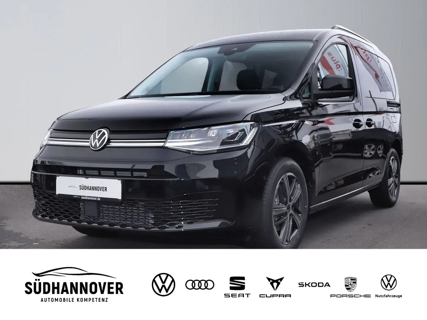 Volkswagen Caddy Life 1.5 TSI DSG Nav Klima LED LM 17 " App Schwarz - 1