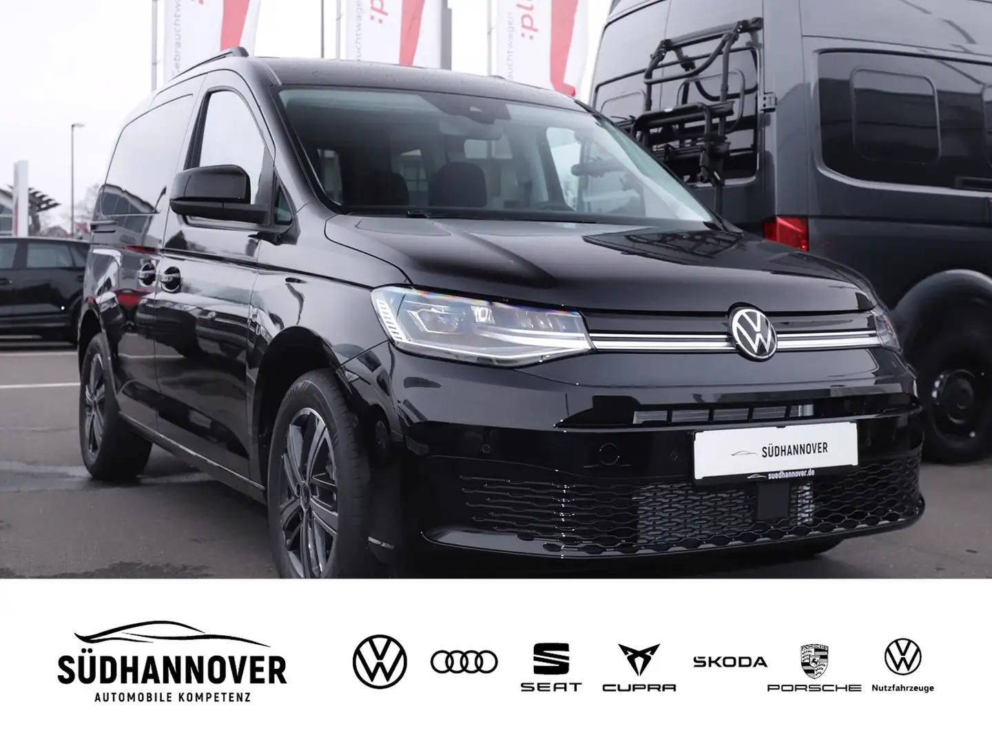 Volkswagen Caddy Life 1.5 TSI DSG Nav Klima LED LM 17 " App Schwarz - 2