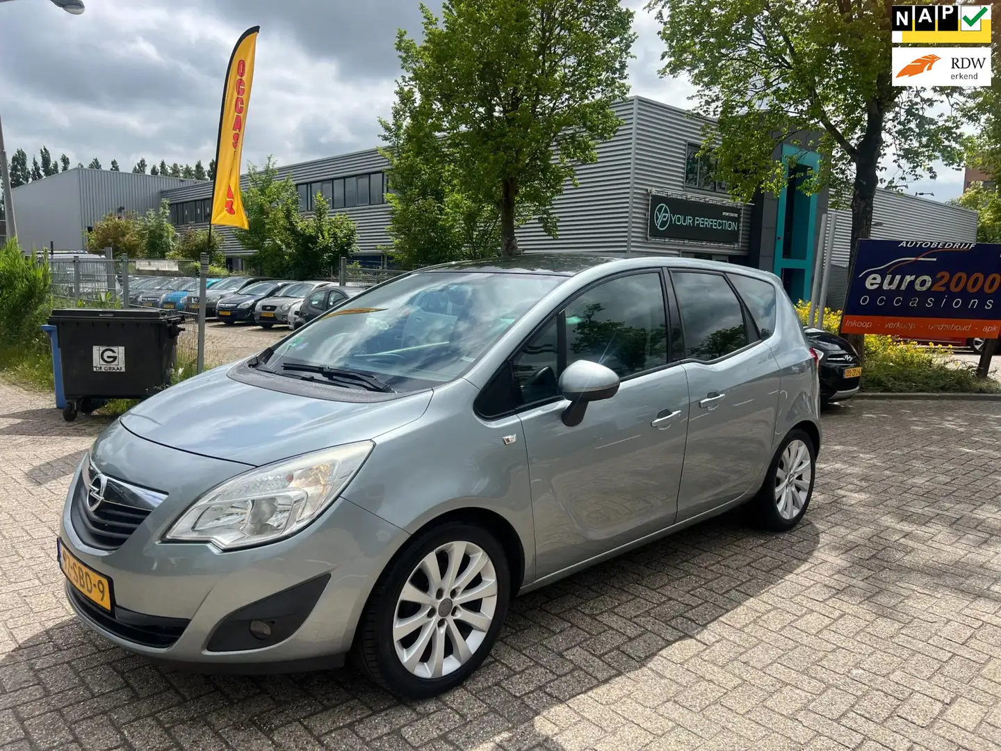 Opel Meriva 1.4 Turbo Edition - AIRCO - TREKHAAK - NWE APK ! Grau - 1