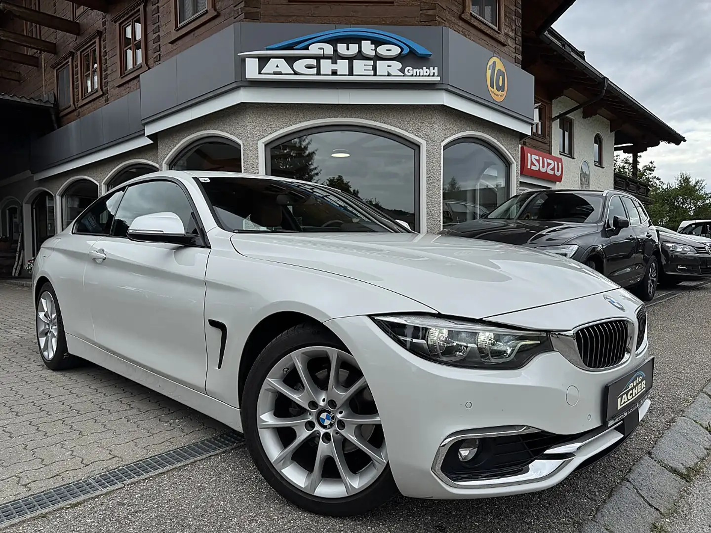 BMW 420 i Coupe*LED*RFK*RADAR*Head Up* Weiß - 1