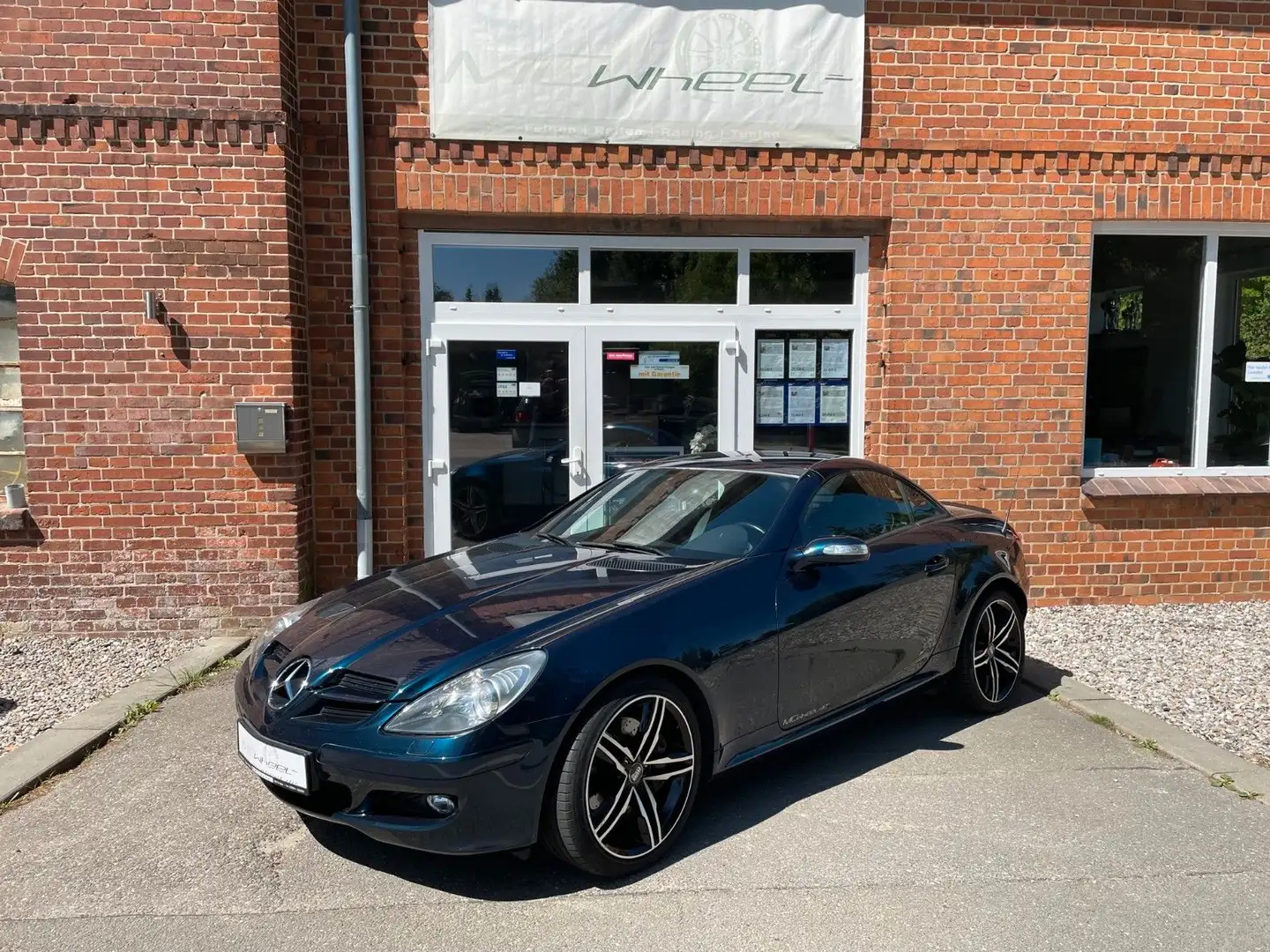 Mercedes-Benz SLK 280 Roadster Navi+Bi-Xenon+18"+Leder Airscar Blauw - 1