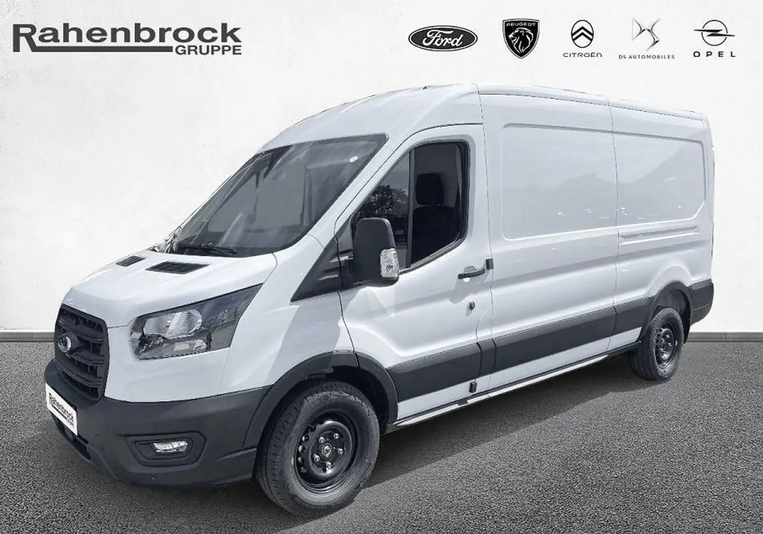Ford Transit Kasten 350L3H2 Automatik Weiß - 1