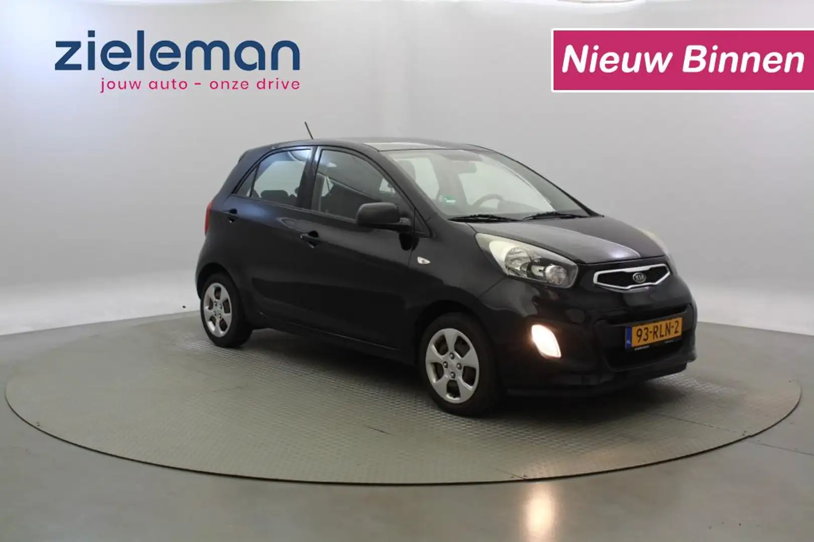 Kia Picanto 1.0 CVVT 5 deurs - Black - 1