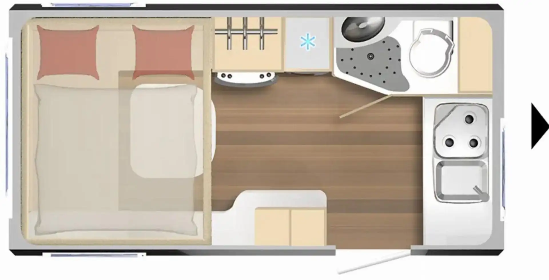 Bürstner Premio Plus 410 TS Dachklima u. Autark Paket Weiß - 2