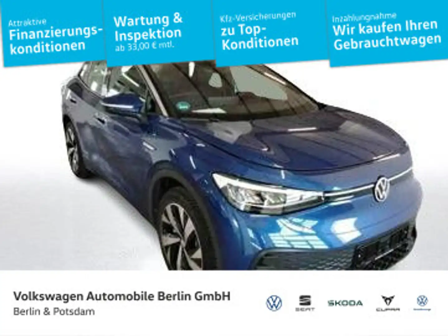 Volkswagen ID.5 Pro mit Entertainment-Paket Blau - 1