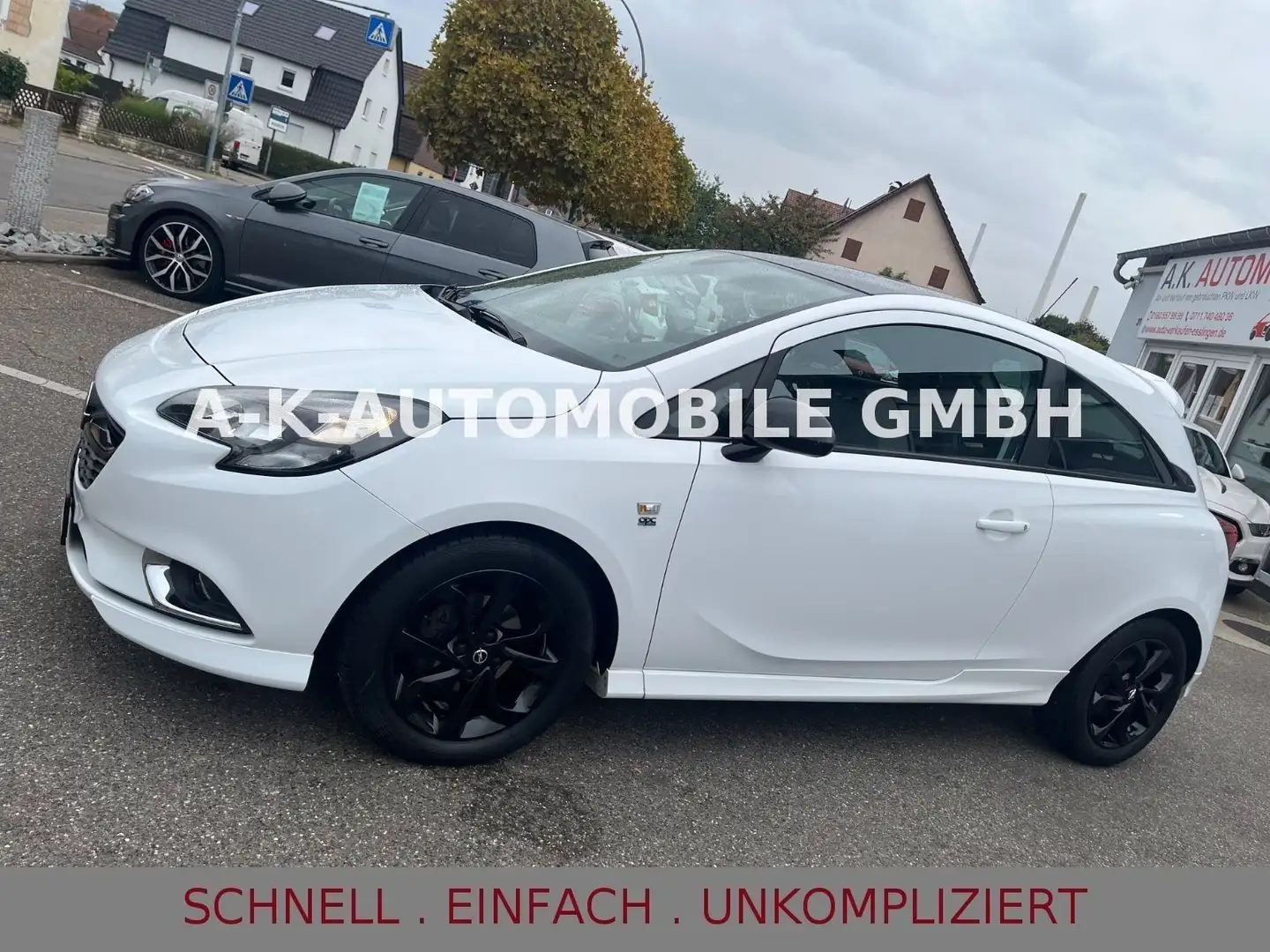 Opel Corsa Color Edition OPC-LINE*TEMPO*SHZ*KLIMA*PDC Weiß - 1