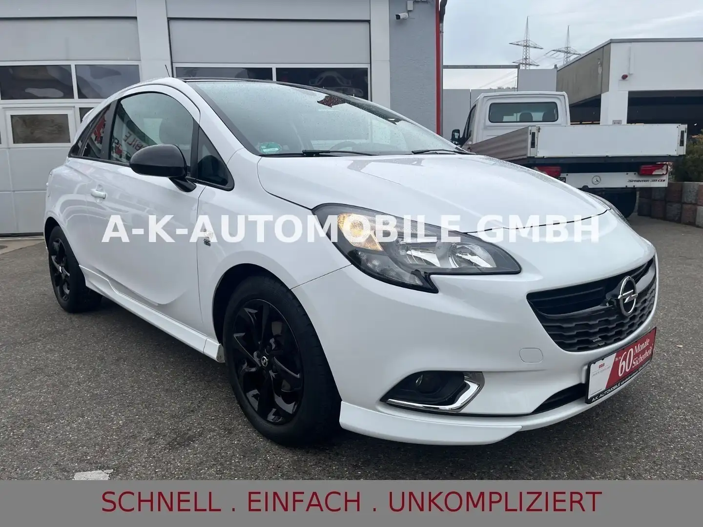 Opel Corsa Color Edition OPC-LINE*TEMPO*SHZ*KLIMA*PDC Weiß - 1