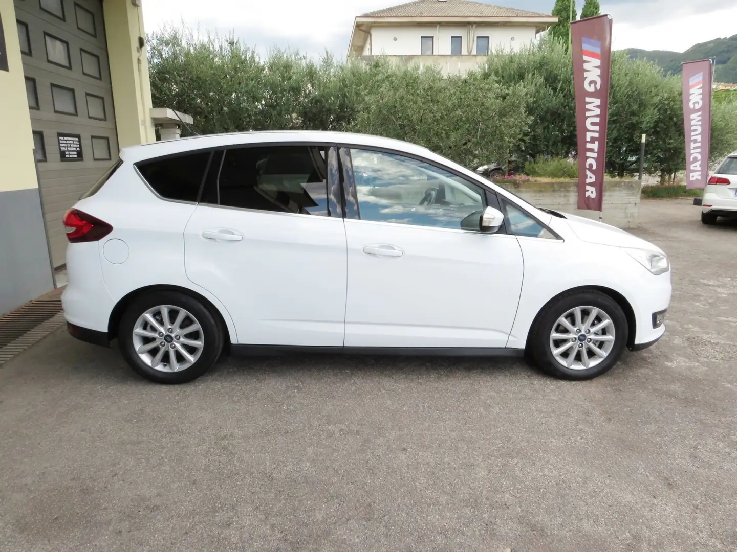 Ford C-Max 1.5tdci Titanium km 71300 retrocam/android/carplay Bianco - 2