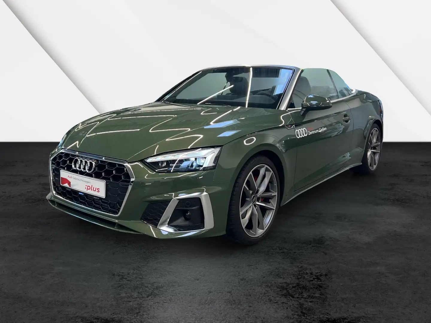 Audi A5 Cabriolet 40 TFSI S line AHK Matrix-LED Assiste... Grün - 2