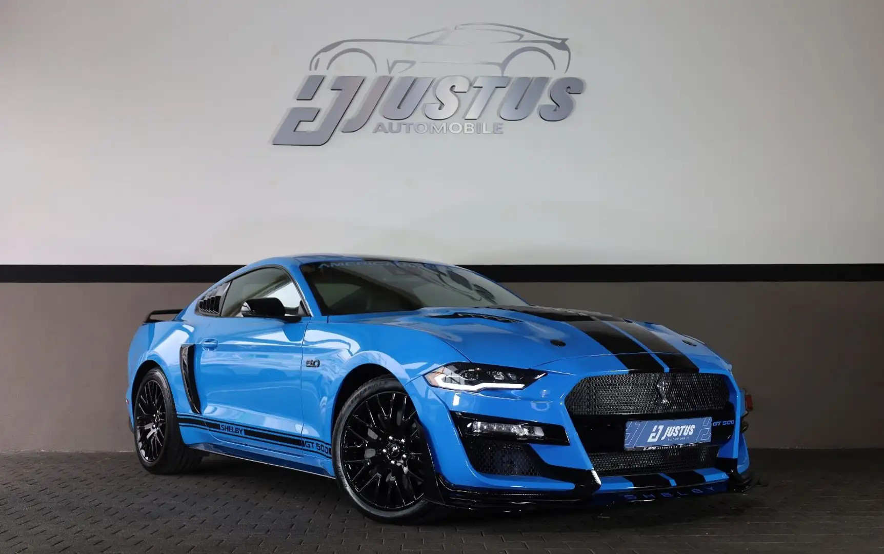 Ford Mustang 5.0 V8 GT/ACC/LHZ/SHZ/SBL/SPUR/TOTW/R19 Blau - 1
