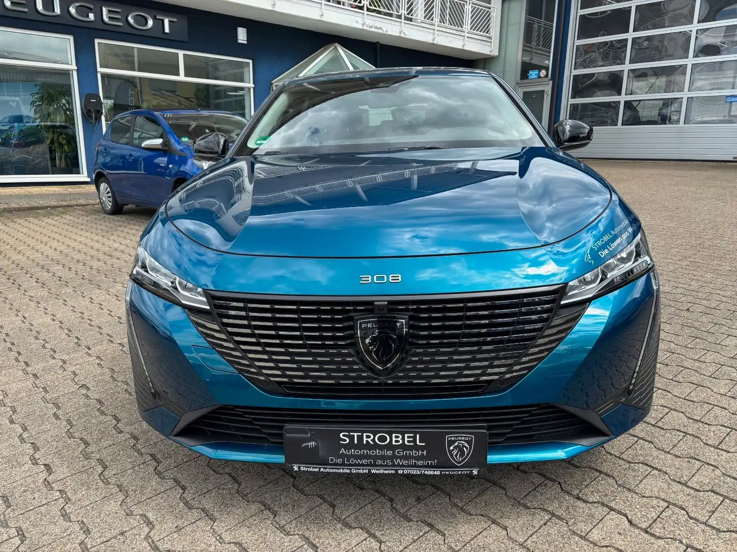 Peugeot 308 Allure Blau - 2