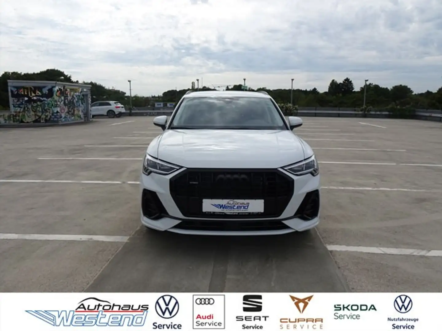 Audi Q3 S line 40 TDI 142kW qu. Navi LED Klima Navi Blanc - 1