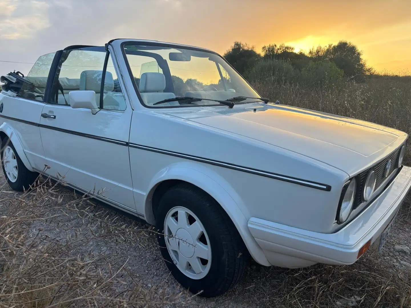 Volkswagen Golf Cabriolet Golf Cabriolet 1.6 GL GL Blanc - 2