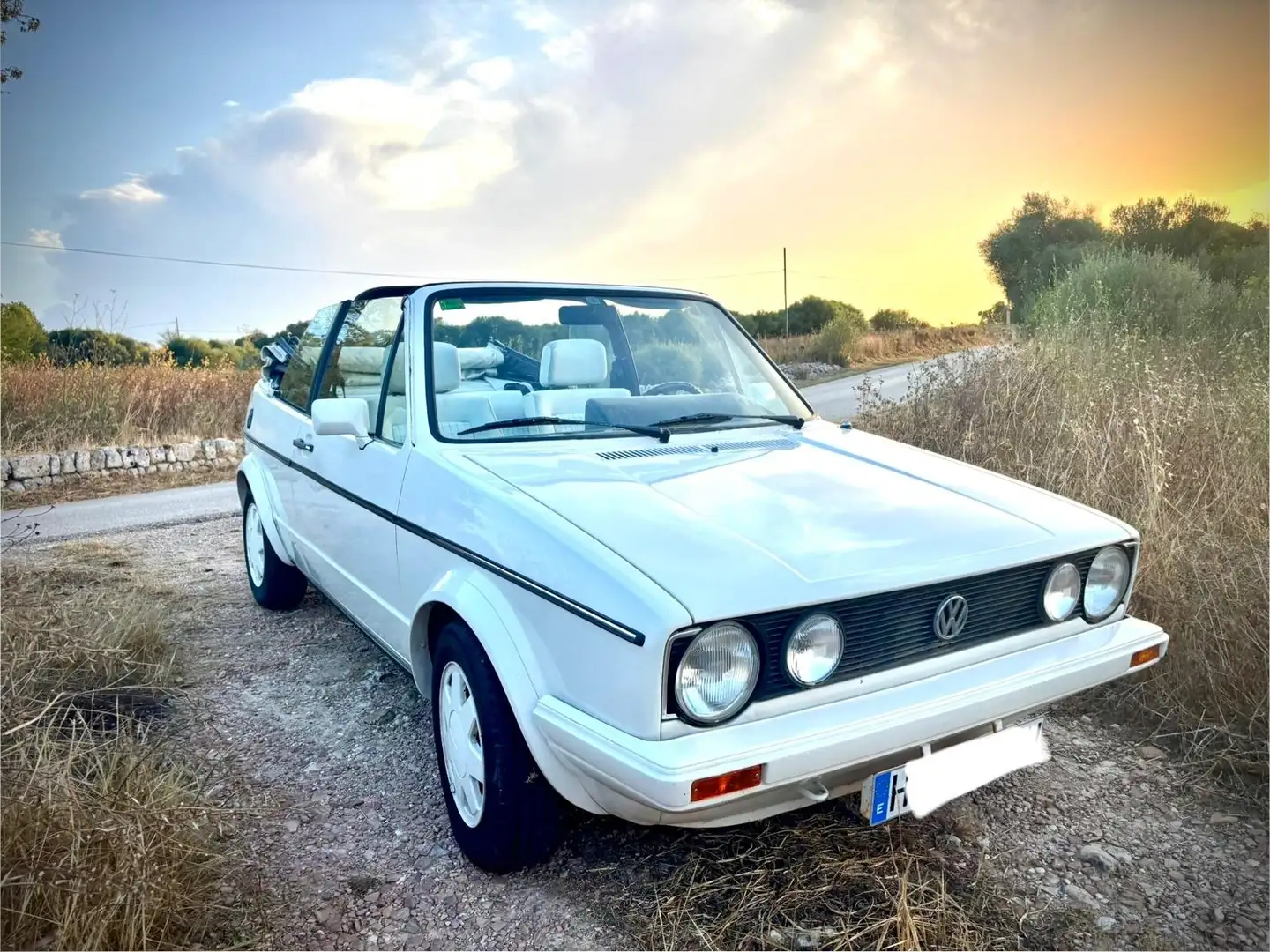 Volkswagen Golf Cabriolet Golf Cabriolet 1.6 GL GL Blanc - 1