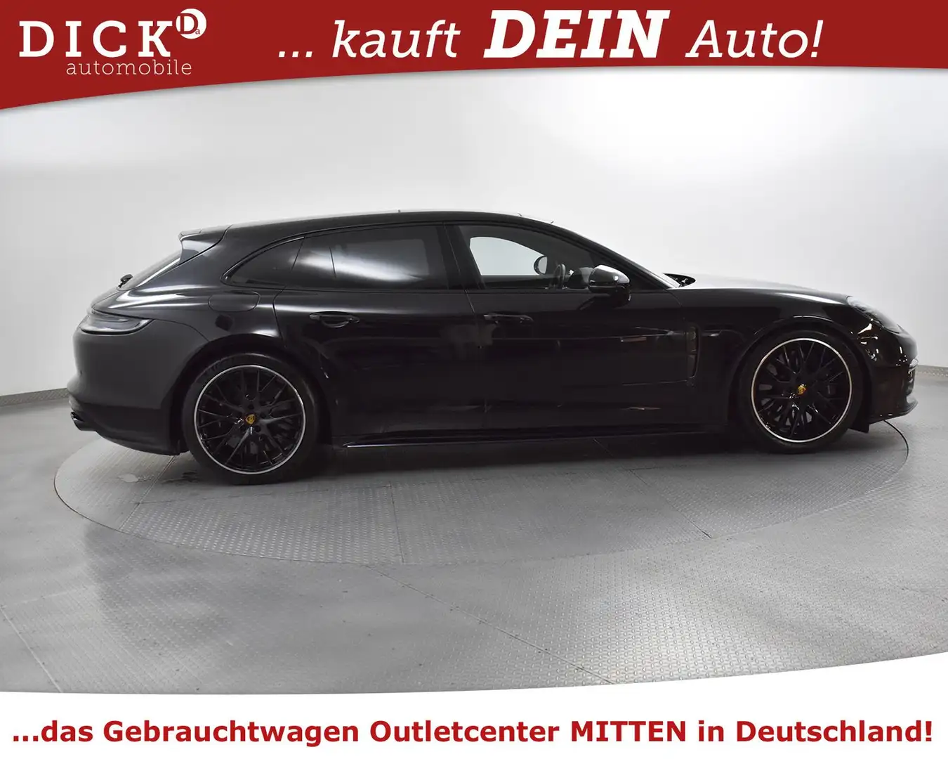 Porsche Panamera Turbo S  Sport Tu PANO+KERAMIK+360+VOLL Noir - 2