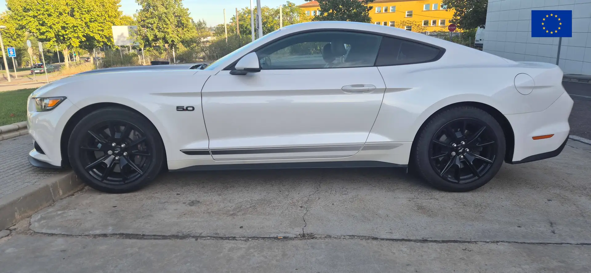 Ford Mustang Mustang Fastback 5.0 Ti-VCT GT Aut. GT Black Shadow Edition Blanco - 2