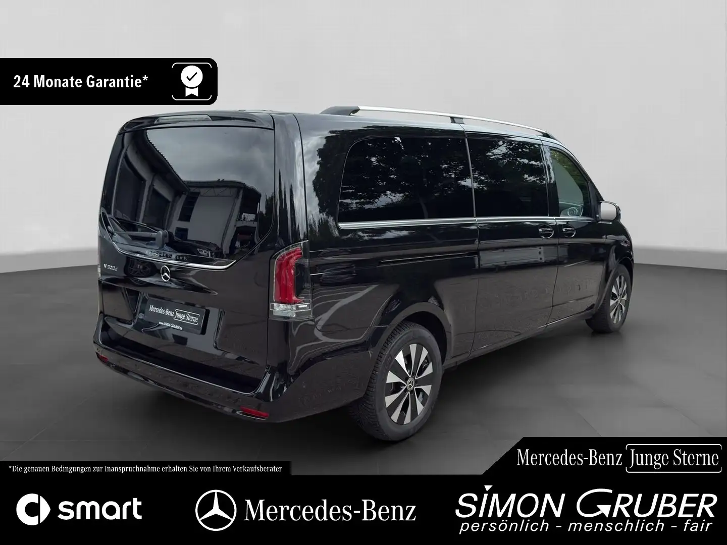 Mercedes-Benz V 300 d 4M AVA Extralang Standhzg. eTüren 8Sitze Schwarz - 2
