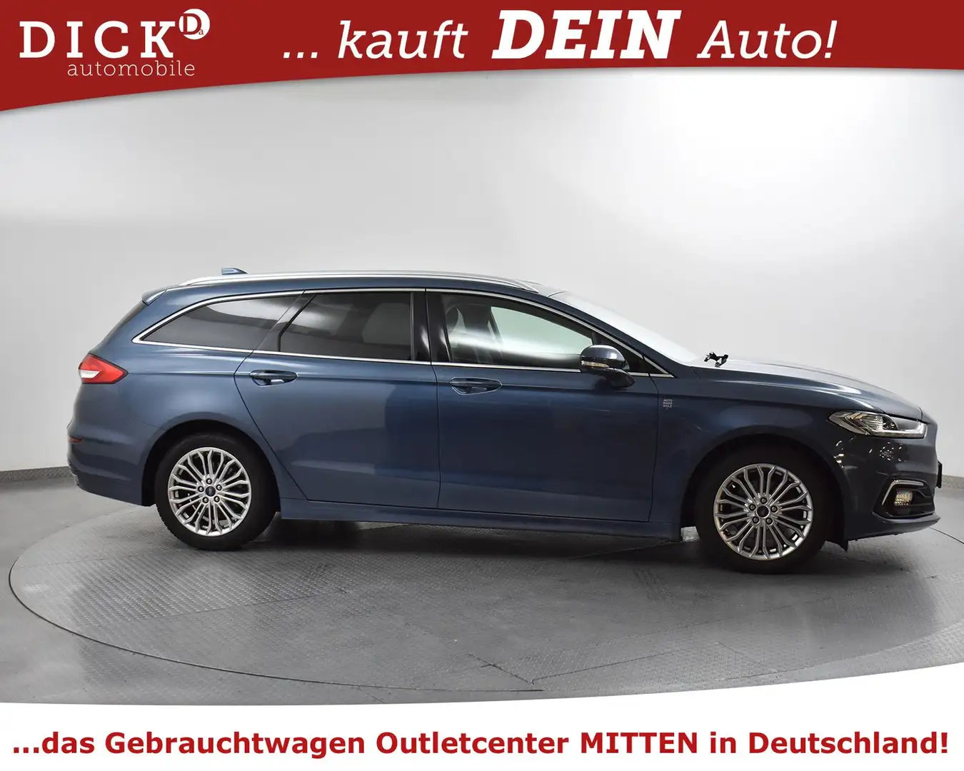 Ford Mondeo T 2.0d Aut. Titan NAV+KAM+LED+AHK+4X SHZ+ Albastru - 2