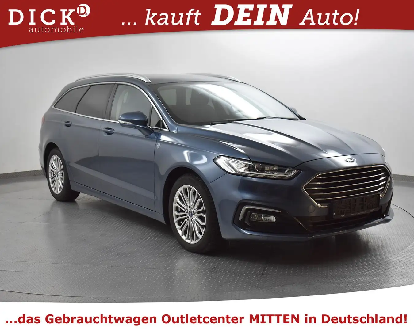 Ford Mondeo T 2.0d Aut. Titan NAV+KAM+LED+AHK+4X SHZ+ Albastru - 1
