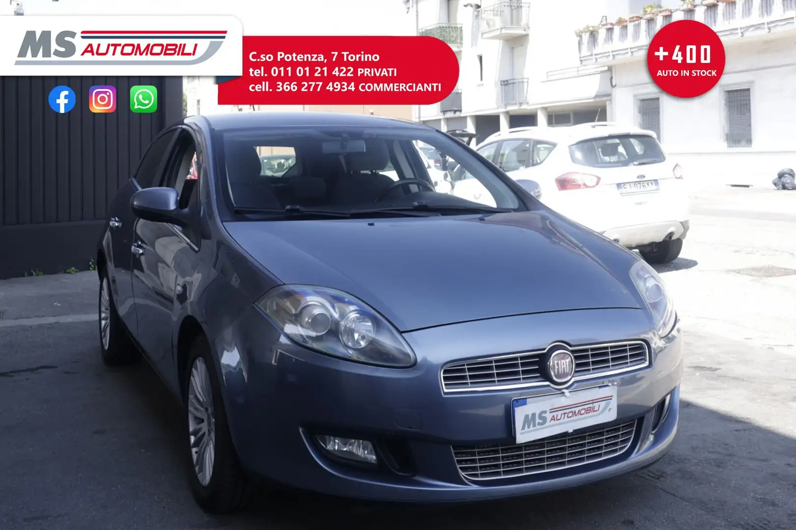Fiat Bravo FIAT Bravo 1.6 MJT 120 CV DPF Street Unicoproprie Grigio - 1