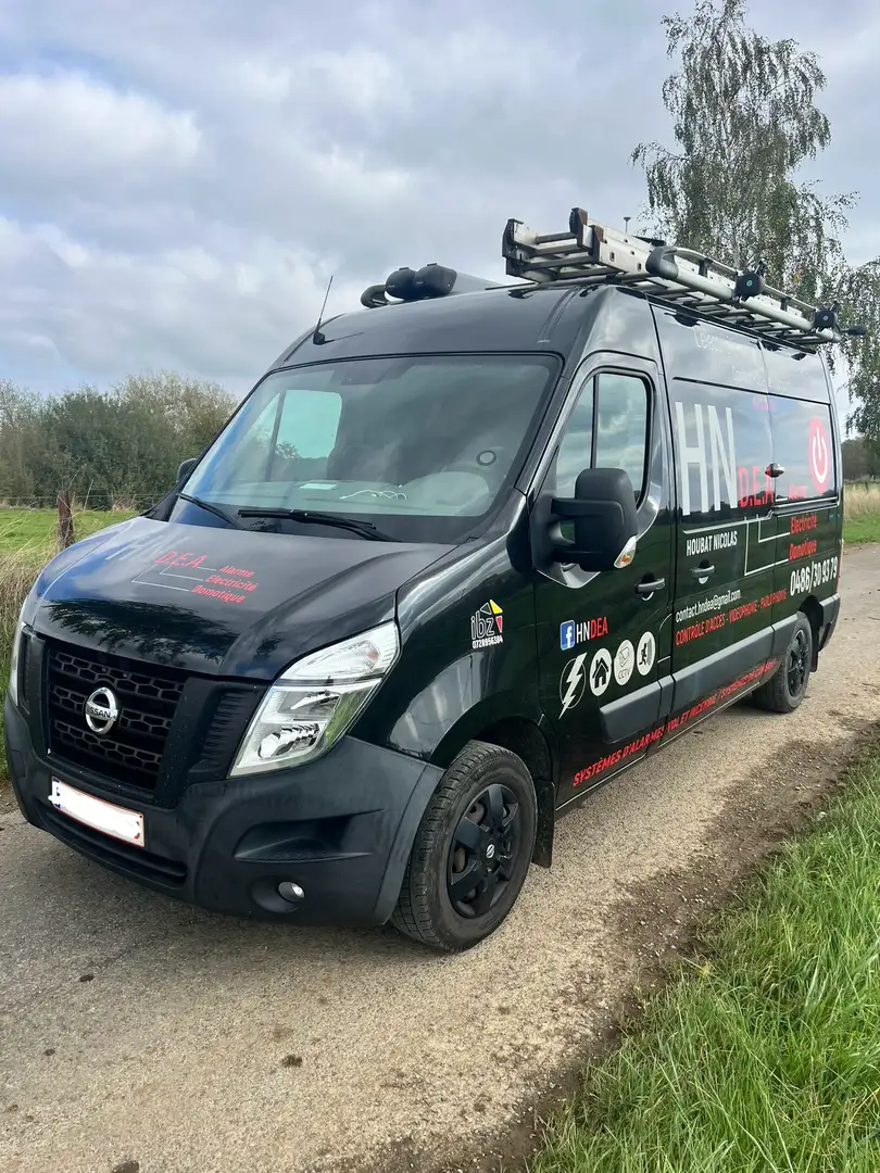 Nissan NV400 L2H2 TVA récupérable Zwart - 1