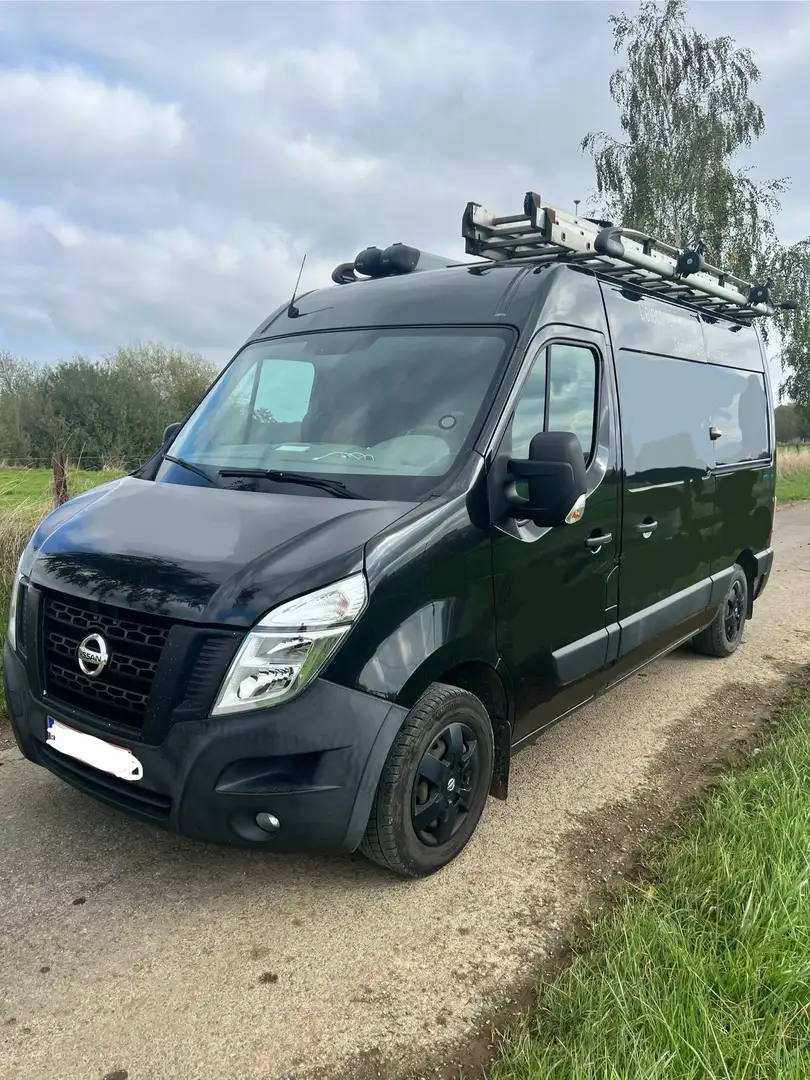 Nissan NV400 2.3 dCi L2H2 Tw.Turbo Acenta S/S Zwart - 1