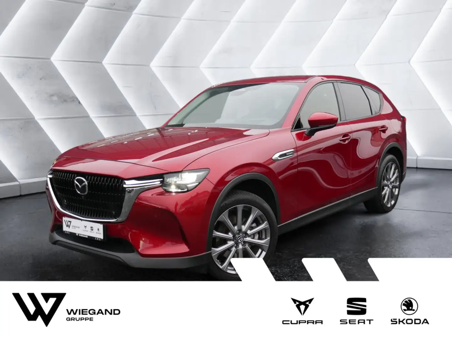 Mazda CX-60 2.5 Exclusive-Line Hybrid AWD BOSE 360° Rot - 1