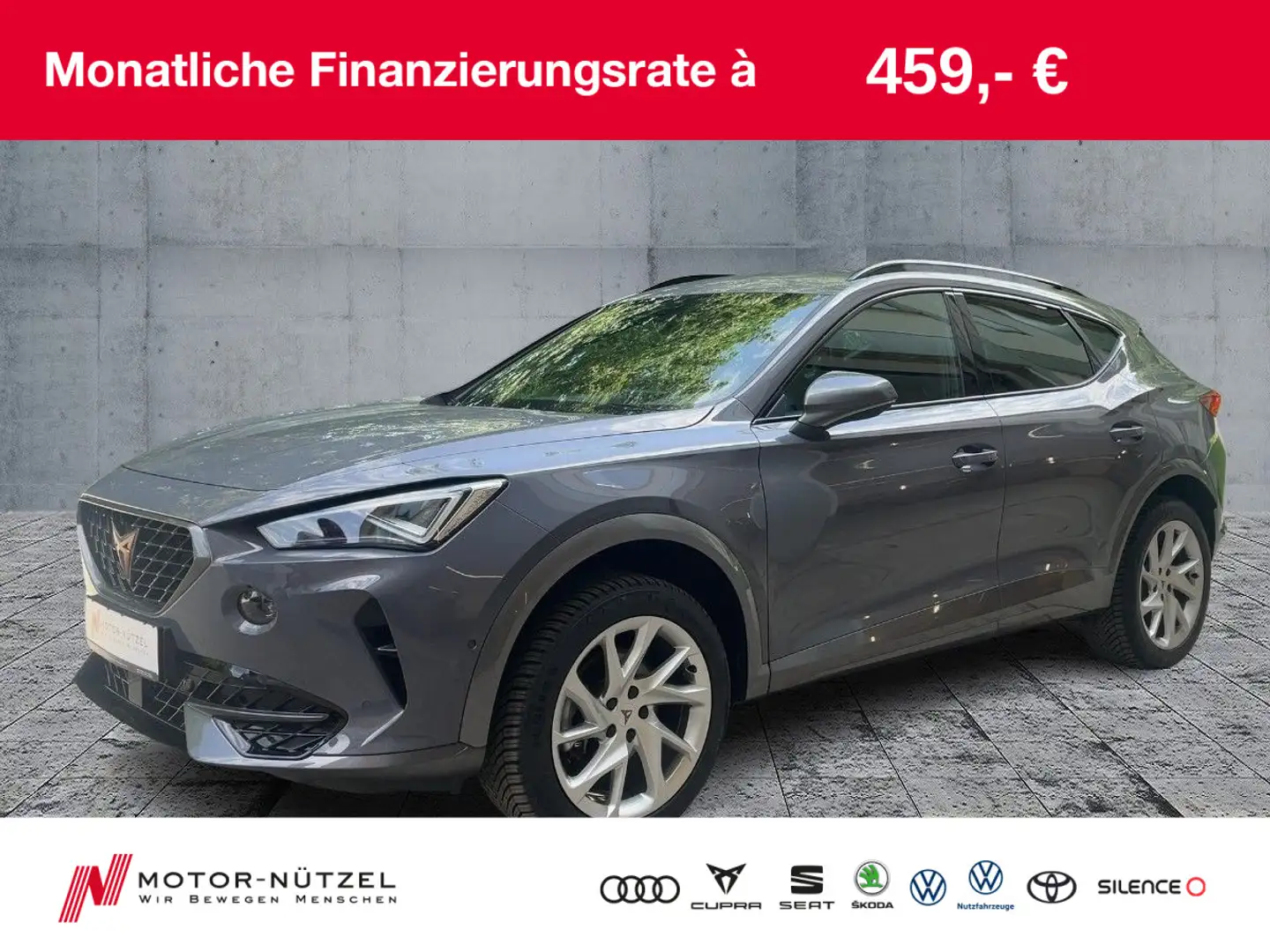 CUPRA Formentor 2.0 TSI 4Drive DSG MATRIX+NAVI+ACC+AHK Grau - 1