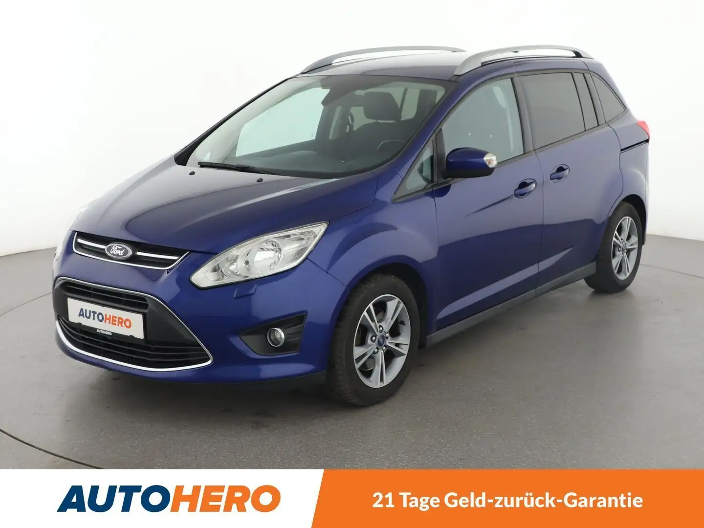 Ford Grand C-Max 1.6 TDCi SYNC Edition*PDC*SHZ*KLIMA*TEMPO*GARANTIE Blau - 1