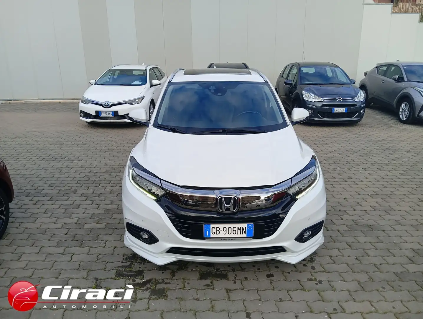 Honda HR-V 1.5 i-VTEC CVT Elegance Navi ADAS Bílá - 2