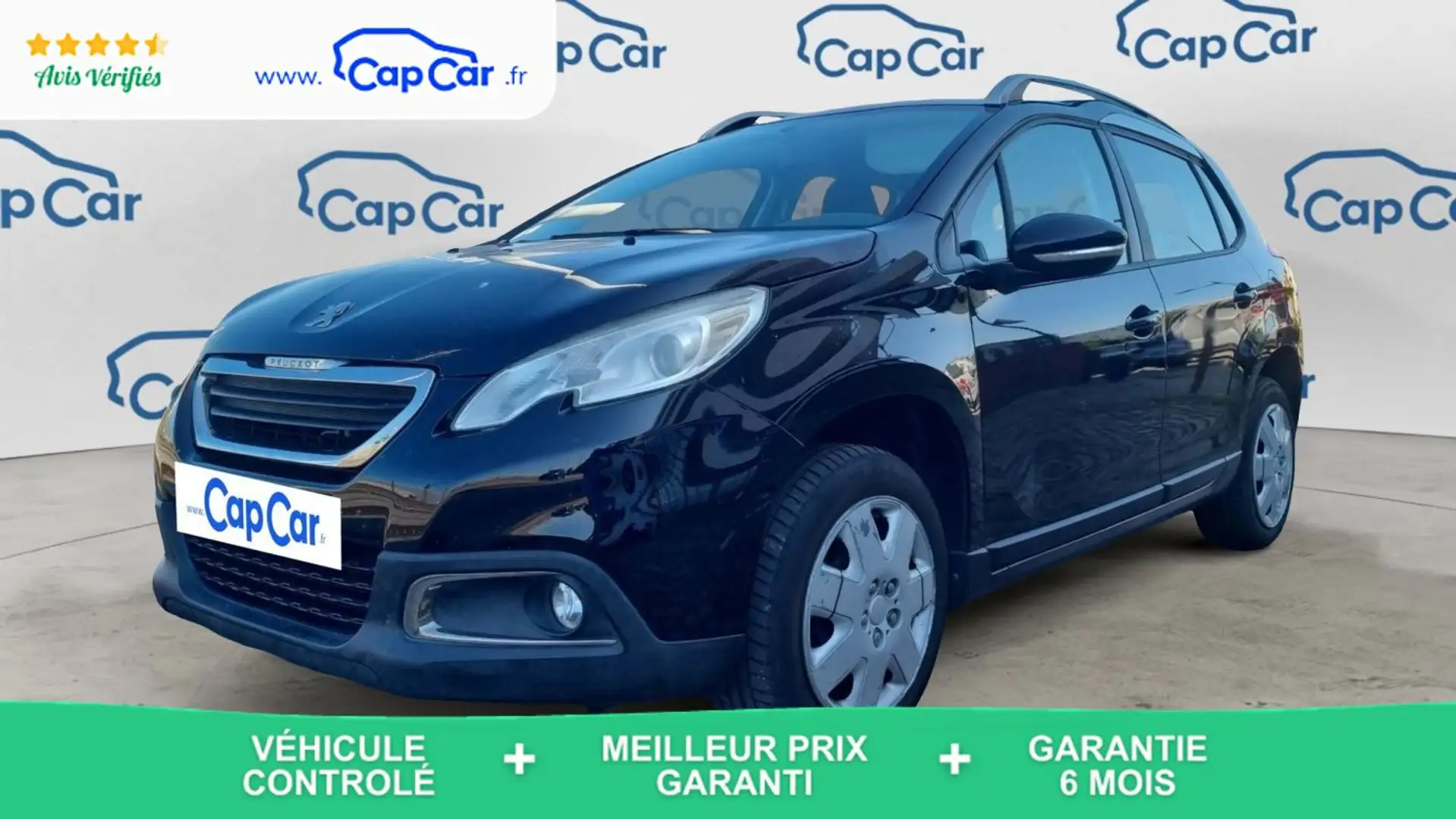 Peugeot 2008 1.2 PureTech 82 Active Noir - 1