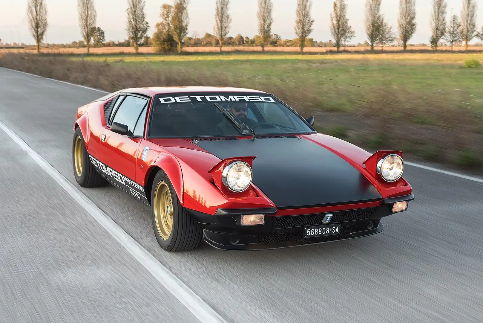 De Tomaso Pantera GTS - Restauro - DOC. ORIGINALE Červená - 2