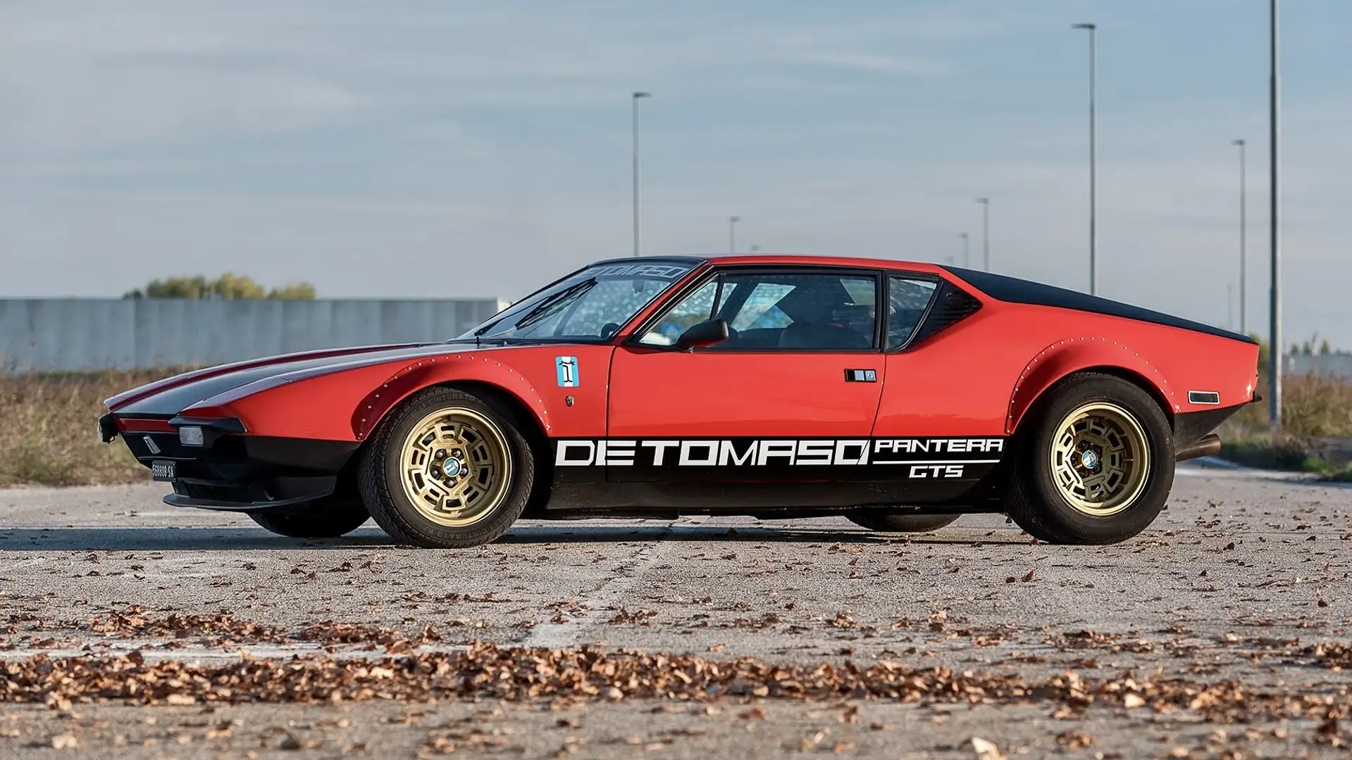 De Tomaso Pantera GTS - Restauro - DOC. ORIGINALE Červená - 1
