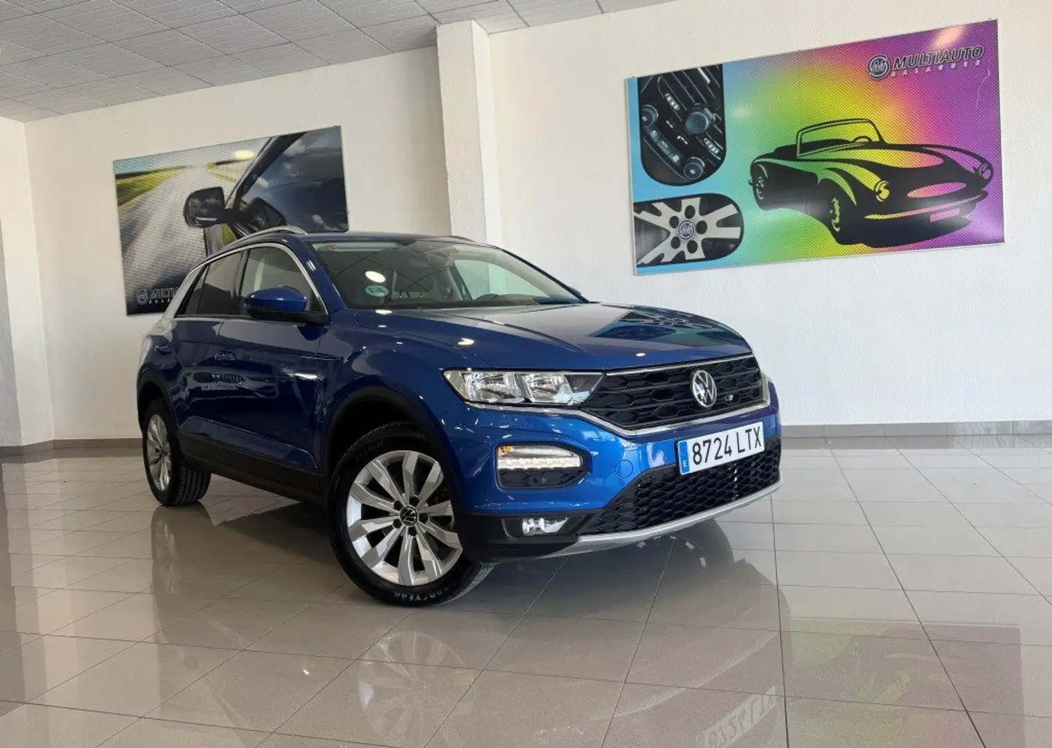 Volkswagen T-Roc 2.0TDI Advance DSG7 Azul - 1