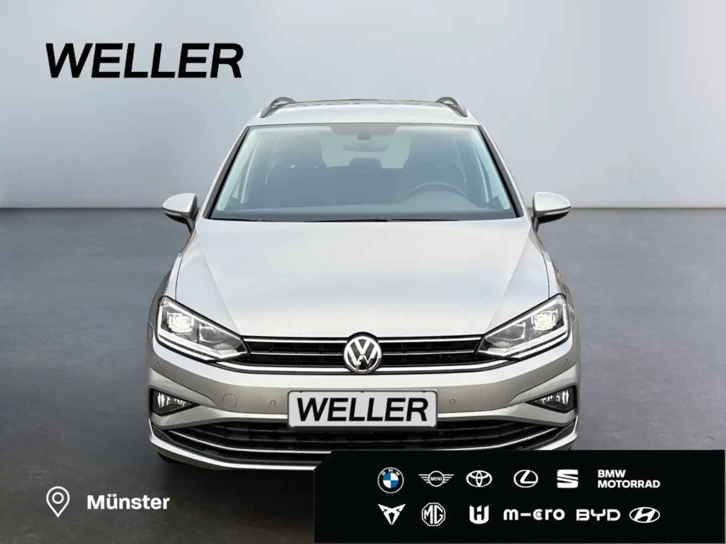 Volkswagen Golf Sportsvan 1.5 TSI DSG Comfortline *ACC*Navi* Zilver - 2