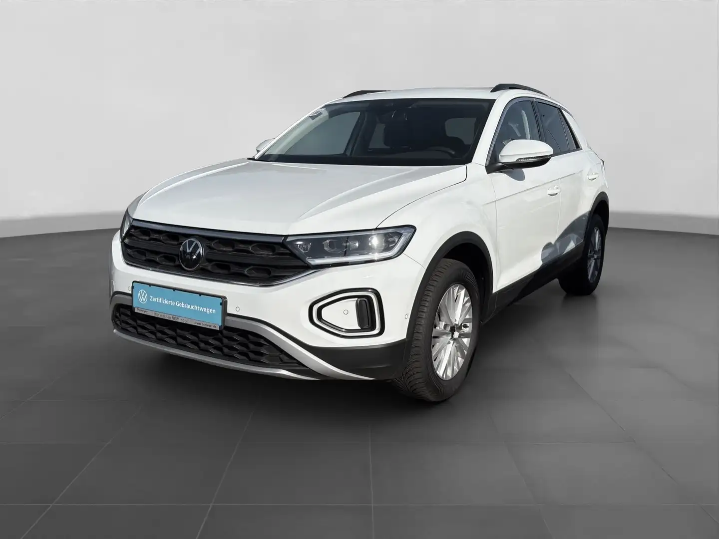 Volkswagen T-Roc 1.0 TSI LIFE NAVI LED SITZHZ PDC Weiß - 2