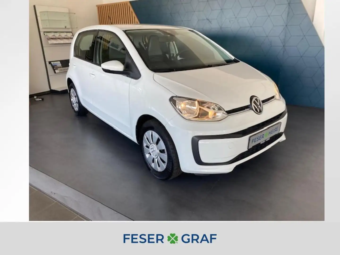 Volkswagen up! 1.0 Move PDC*Tempomat*RearView*Bluetooth* Weiß - 1