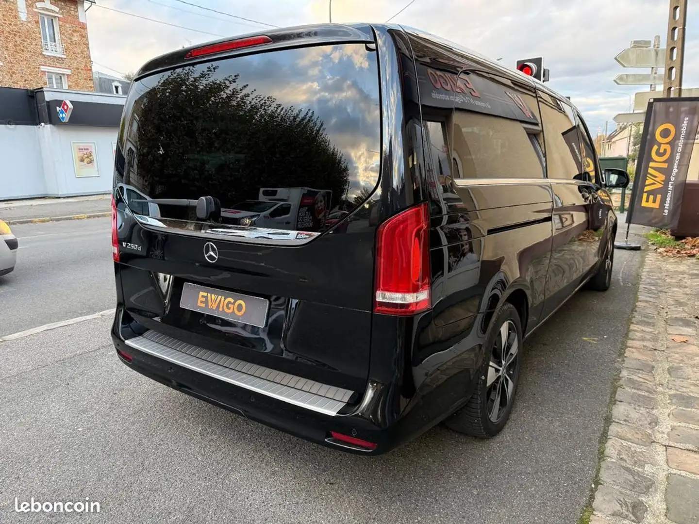 Mercedes-Benz V 2.0 250 d 190 extra long xl avantgarde 4matic 9g-tronic garantie constructeur entretien mercedes tva recuperable Noir - 2