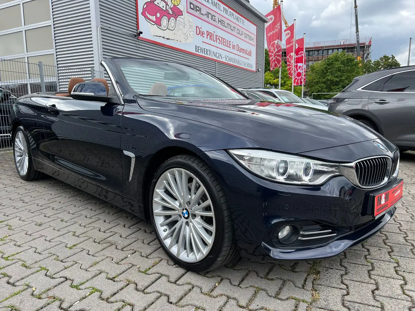 BMW 428 i xD Cabrio Luxury M-Interieur/Nav/Kamera/Sh Blue - 2
