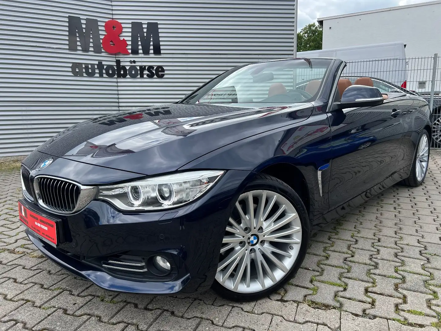 BMW 428 i xD Cabrio Luxury M-Interieur/Nav/Kamera/Sh Blue - 1