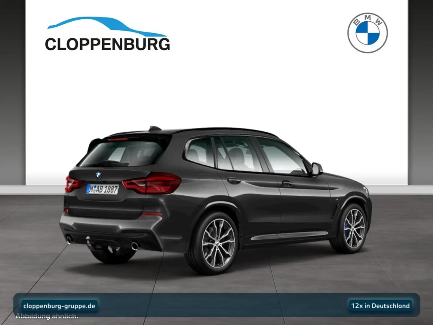 BMW X3 xDrive30i ZA AHK+Navi+360°+ACC+E.Sitze Memo. Grau - 2