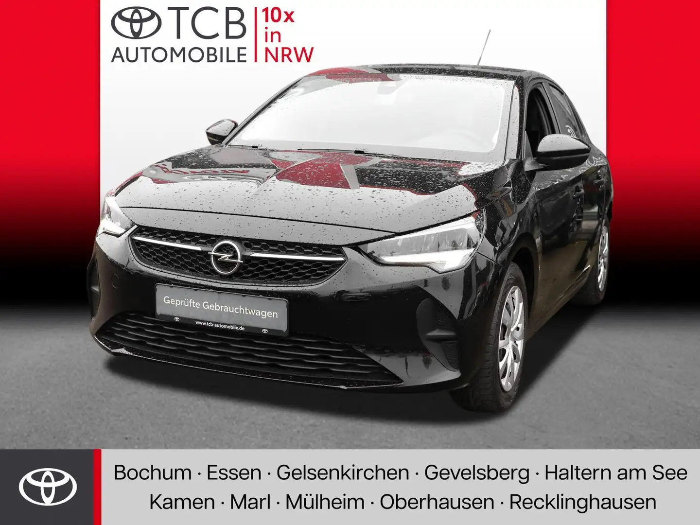 Opel Corsa F 1.2 Edition SHZ PDC KLIMA BT ZV SERVO USB Nero - 1