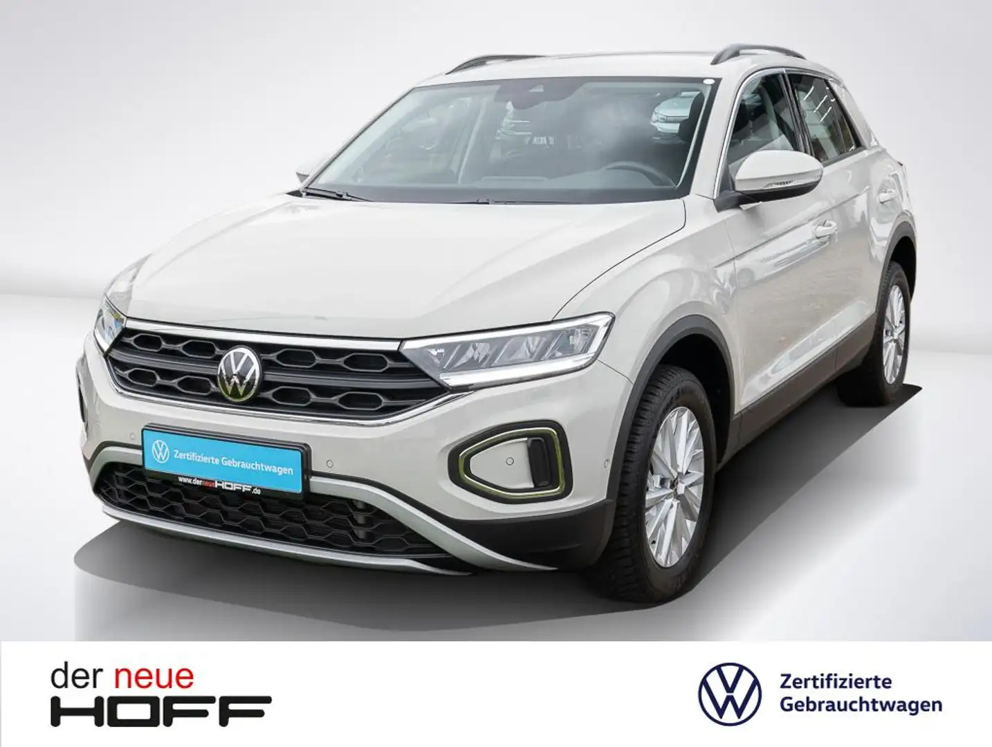 Volkswagen T-Roc 1.5 TSI DSG Life Navi LED AHK Sitzheizung Einparkh Grau - 1
