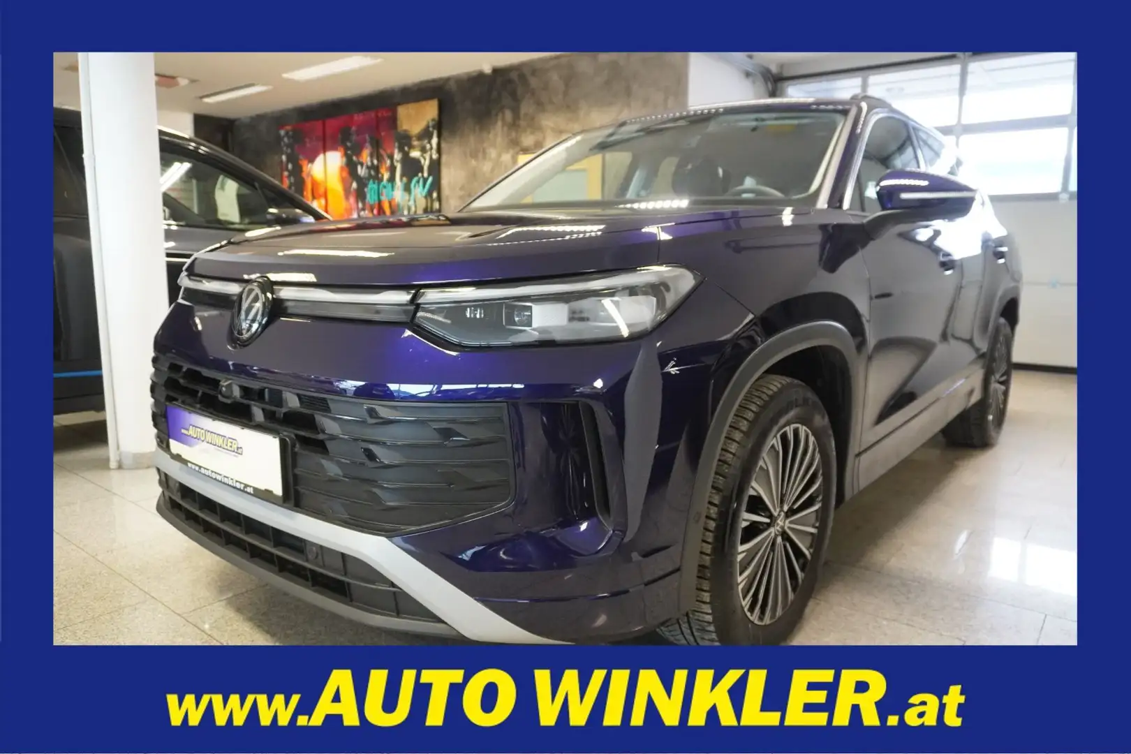 Volkswagen Tayron eTSI Life AHV/7Sitze/Kamera/Navi/Matrix Blau - 1