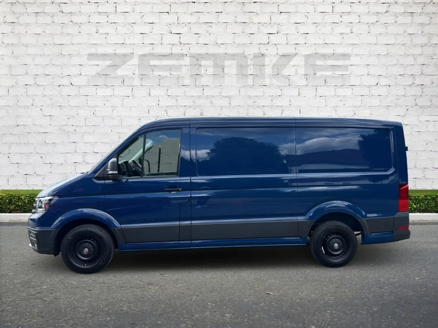Volkswagen Crafter Kasten 35 mittellang Trendline AHK Apple C Blau - 2