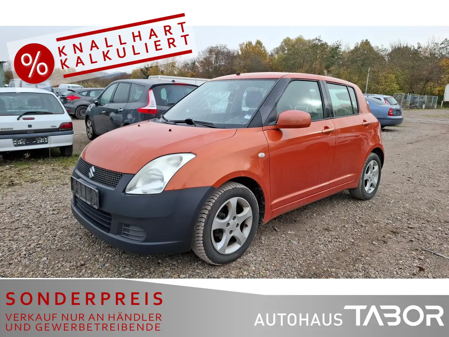 Suzuki Swift 1.3 Club Klima LM el.FH MFL Orange - 1