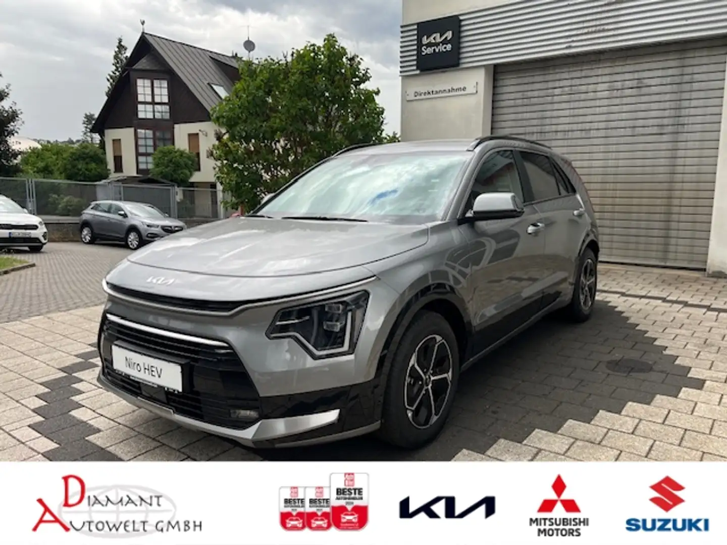 Kia Niro Hybrid Vision 1.6 mit Komfort, Style Paket Juni Ak Silber - 1