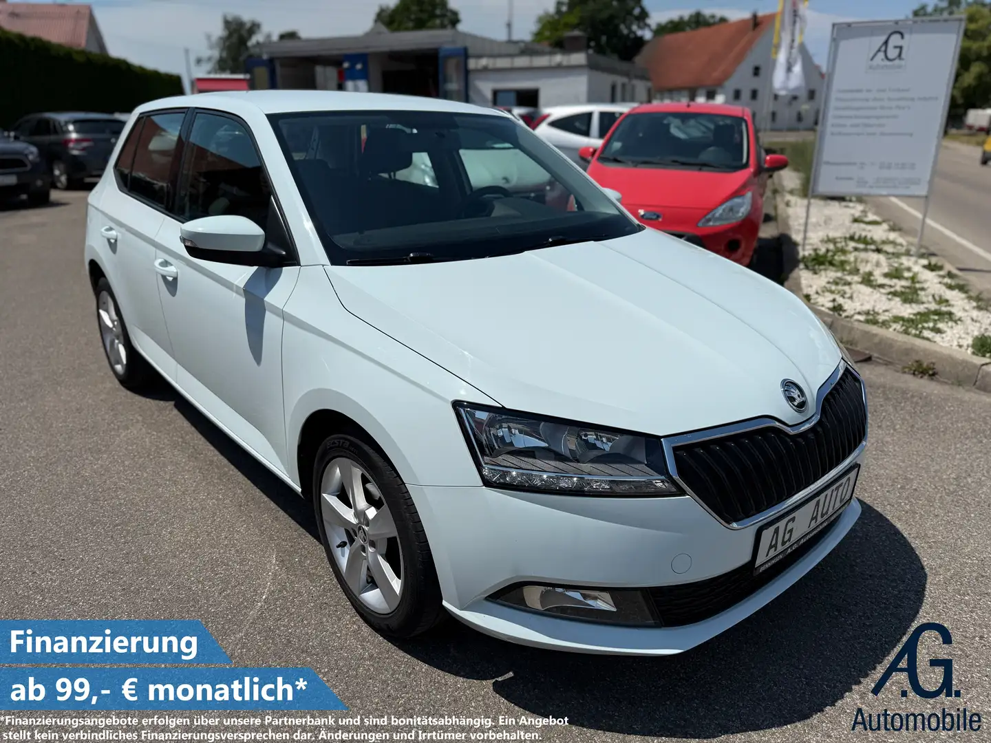 Skoda Fabia Cool Plus +Garantie Klima TÜV+Service NEU Weiß - 1