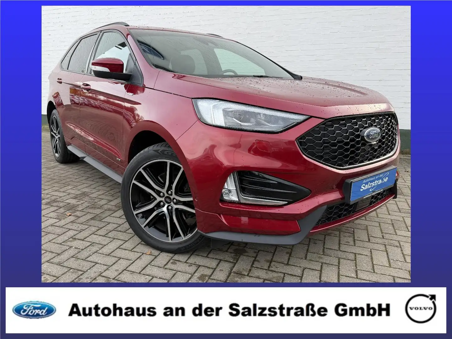 Ford Edge ST-Line 4x4 Autom.*AHK*ACC*LED*WiPa* Rouge - 1