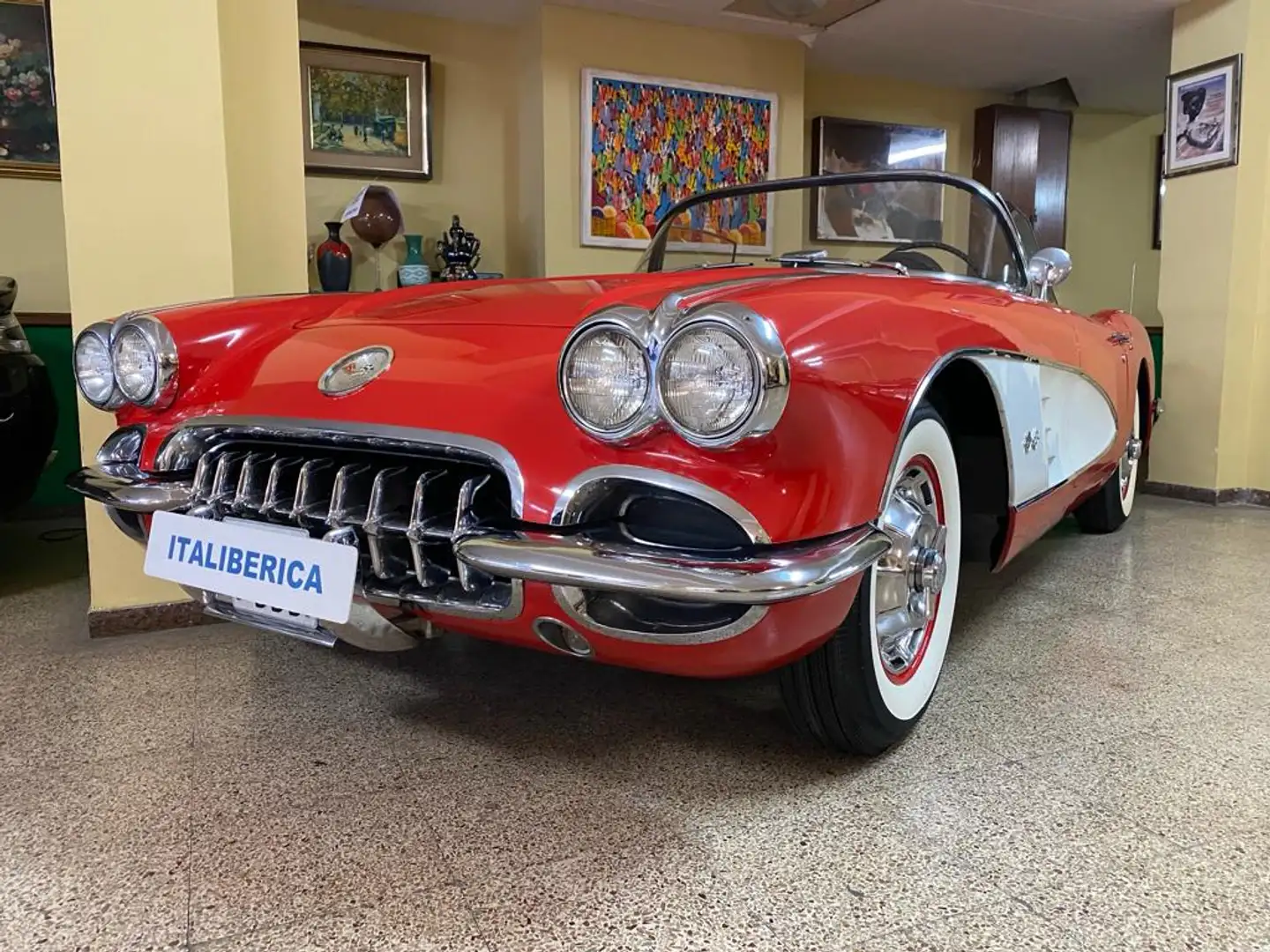 Chevrolet Corvette Convertible Rojo - 1